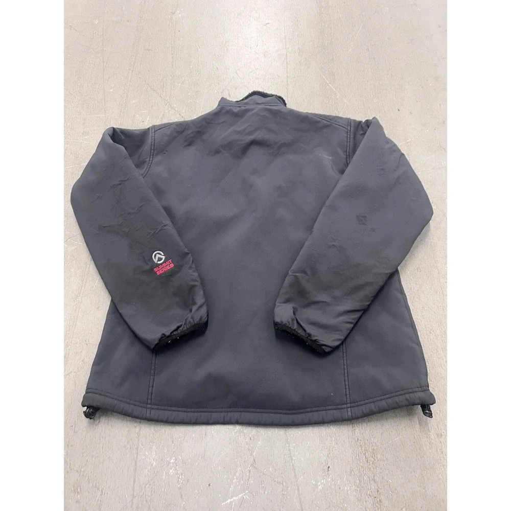 The North Face Summit‎ Series Jacket Womens Large Black Sherpa Lined Full Zip